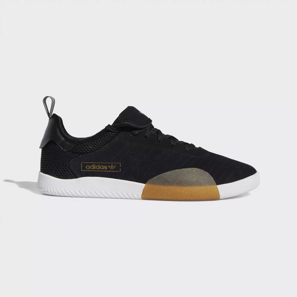 Adidas 3ST.003 Tenis Para Skate Negros Para Hombre (MX-65460)